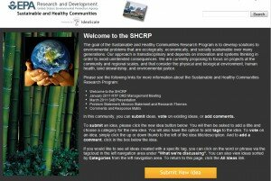 EPA Sustainable & Healthy Communities Research Program